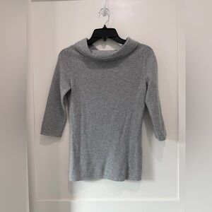SUTTON CASHMERE Sweater Shirt- color Grey (size XS)